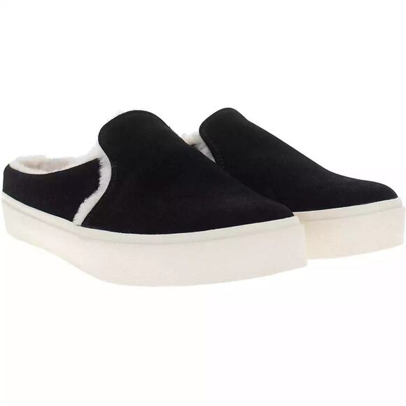 Staheekum Women Cozy Camp Mule Slip On Mule Slippers Size US 7 Black Suede - Picture 1 of 7